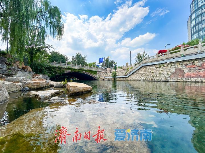 高温觅清凉！山水沟改造完工 泉城新增亲水纳凉地