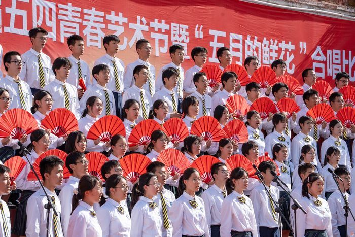 声动校园！山东师大附中“五月的鲜花”合唱节超燃开唱！