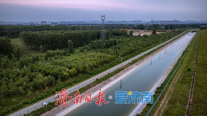 一年四季 泉在济南丨水质提升华丽蝶变，济南玉符河成靓丽生态廊道