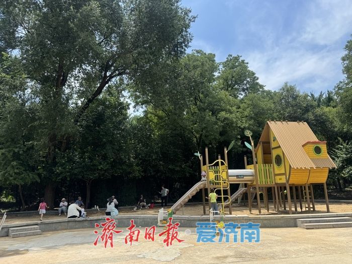 绿荫纳凉享惬意 泉城公园开启夏日欢乐时光
