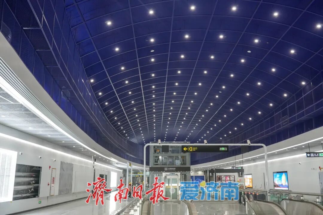 济南轨道交通4、8号线和6号线东段车站实景“上新”