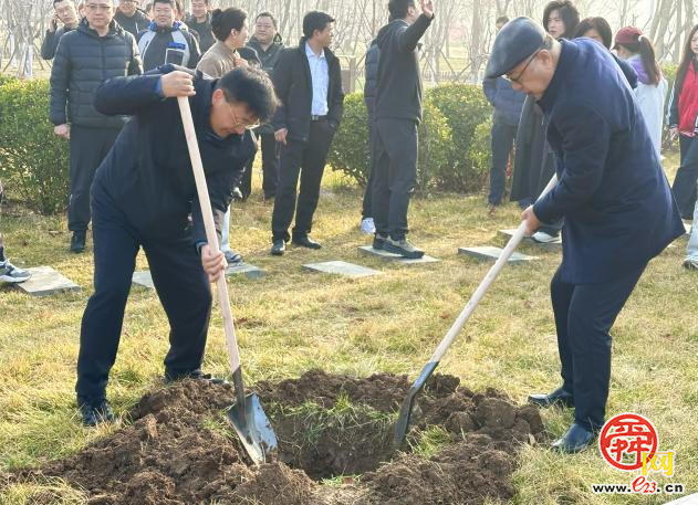 济南工程职院开展“匠心植绿，筑美校园”植树节主题活动
