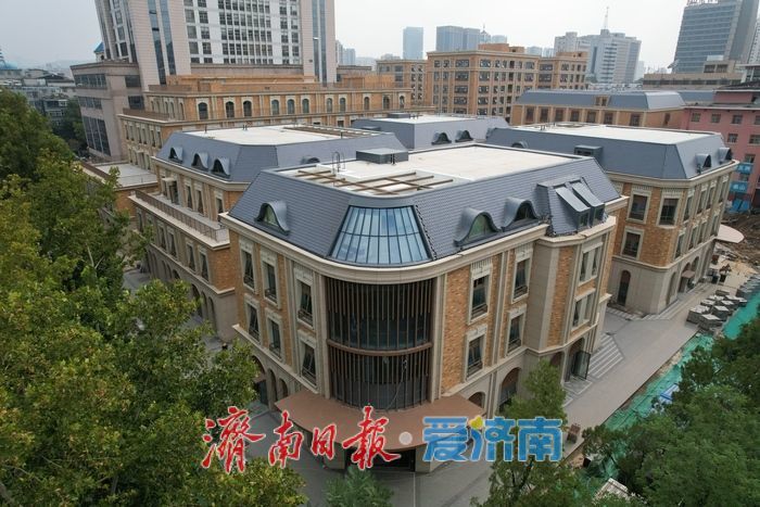 项目强省会｜老济南宾馆旧貌焕新颜，将成商埠文化新窗口