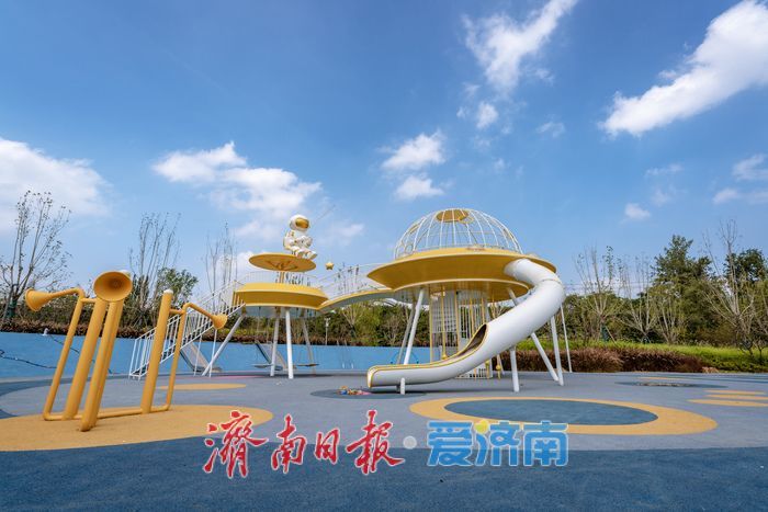 生态与童趣交融！济南丁太鲁新徐片区绿带公园打造休闲新去处 