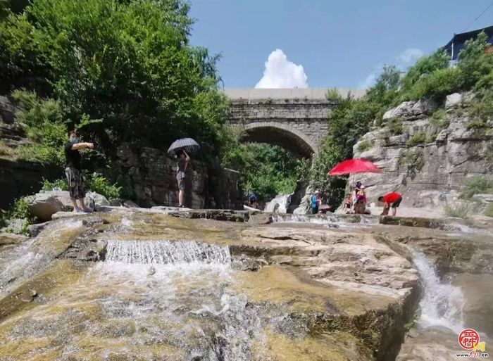 赏山涧飞瀑 访古村遗韵——没口村喊你来“纳凉”啦