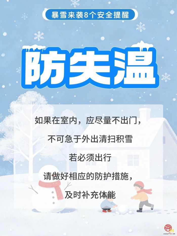 山东五预警齐发！济南将迎大到暴雪！这8个安全提醒请收好！