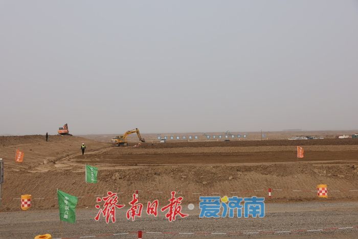 项目强省会｜太平水库施工现场热火朝天