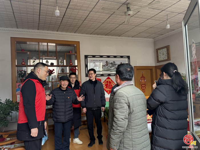 新春送暖 服务一线：济南市自然资源和规划局赴长清区张夏街道开展党建联建活动