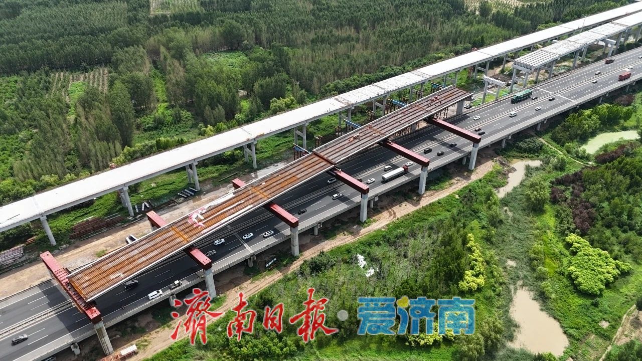 项目强省会｜京台高速齐济段改扩建项目：“六改十二”的破局之路