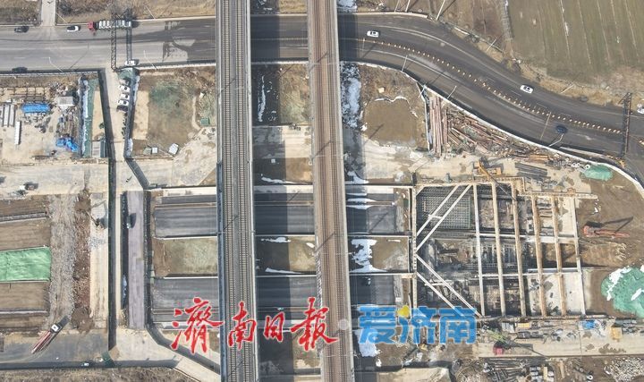 济南黄河济泺路隧道北延工程黄河北岸段建设有序推进