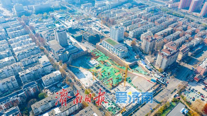 项目强省会｜济南槐荫广场升级加速：破解就医停车难，构建城市康养新地标