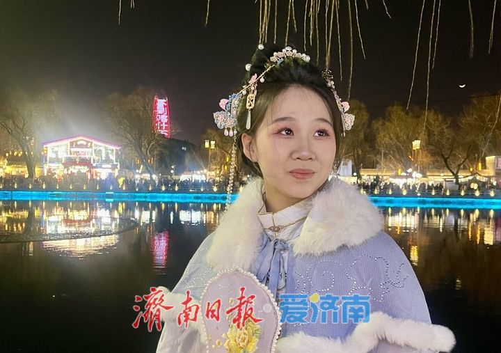 一年四季 泉在济南丨济南百花洲灯火阑珊 老街夜景年味依旧