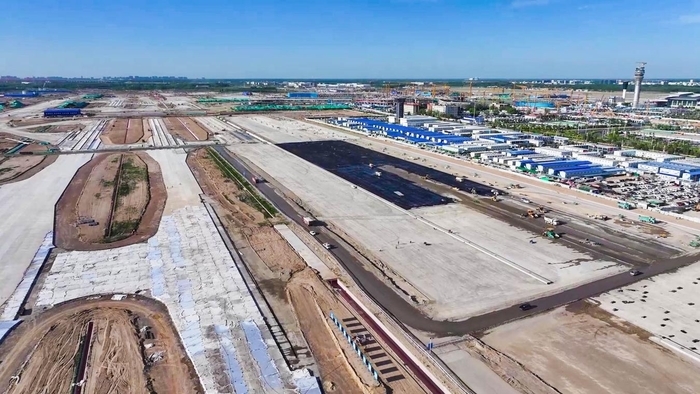 项目强省会｜济南机场二期改扩建工程“高空云泉”设计造型初现