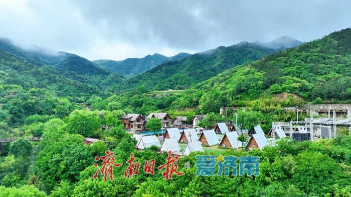 一年四季 泉在济南丨雨后九如山，水墨入仙境