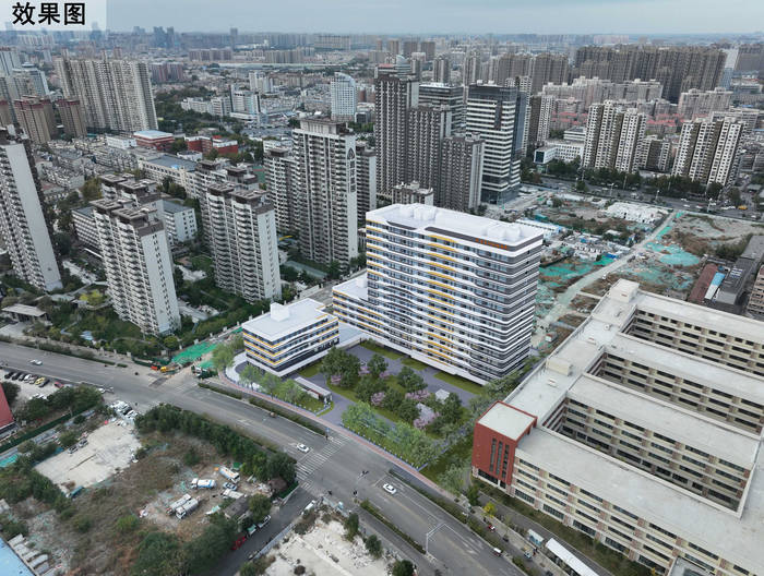 济南市社会福利院新院计划2026年建成 位于槐荫区建宁路以北、德兴街以东，占地面积12035平方米