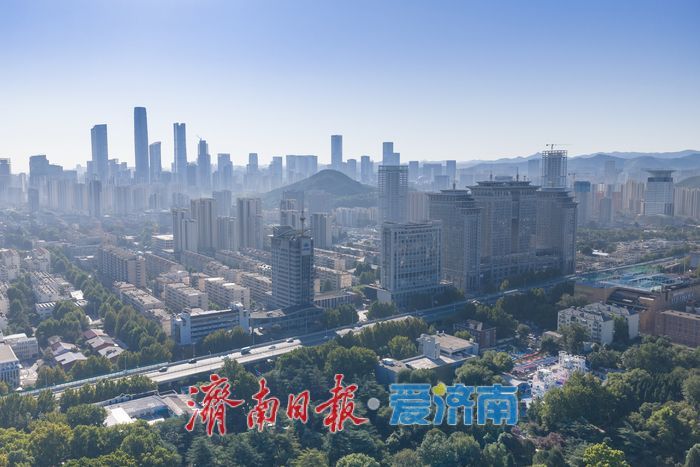 一年四季 泉在济南｜城芯林海秋意浓，济南百花公园扮靓泉城宜居空间