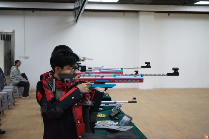 济南市第25届少年儿童七项技能展演激光射击达级赛12月14日成功举办