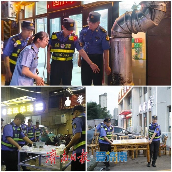 协同作战，精准发力！商河县多部门联合开展餐饮油烟治理“夜查”专项行动