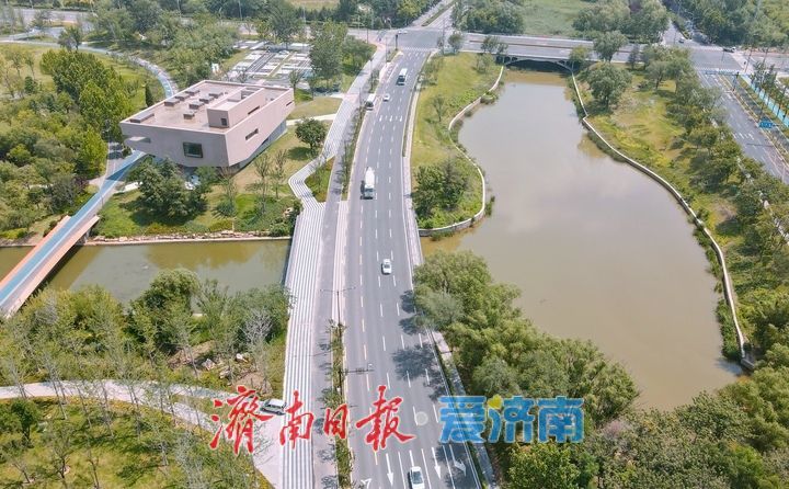 “牵手”彩虹湖，济南杨家河二期提升工程竣工开放