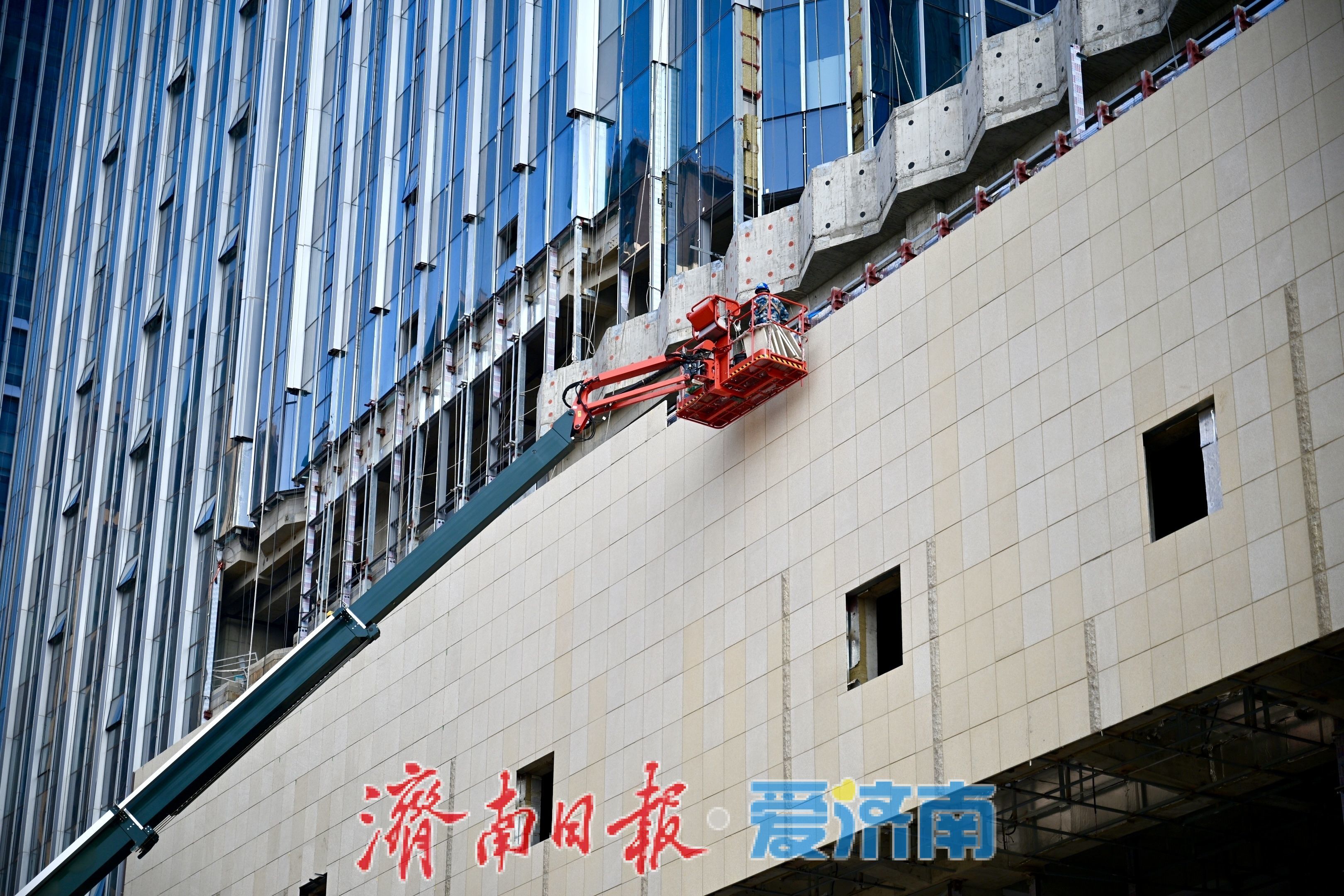 项目强省会｜济南万融云城建设全面提速 西部城区新地标加速崛起