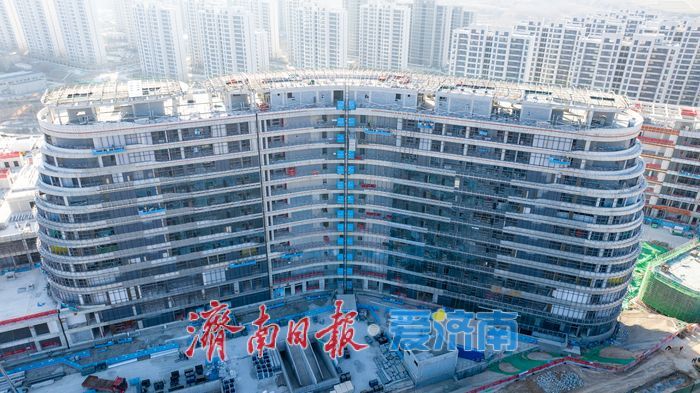 项目强省会｜济南市第一人民医院新院区外立面建设稳步推进 预计2027年竣工交付