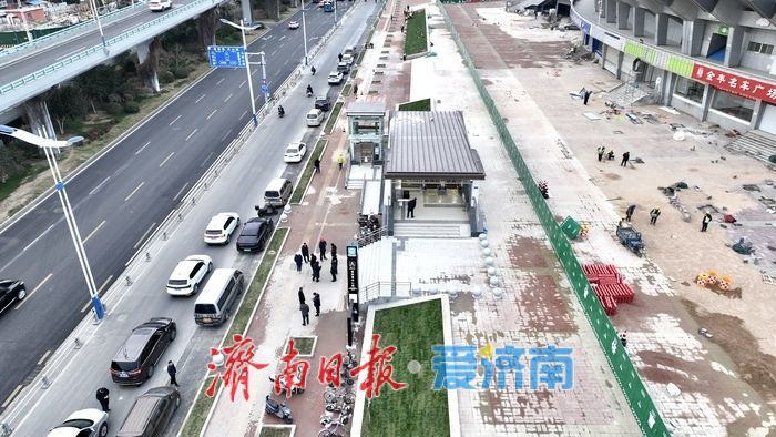 项目强省会｜济南轨道交通4号线关键站点面貌换新 静待开通运营