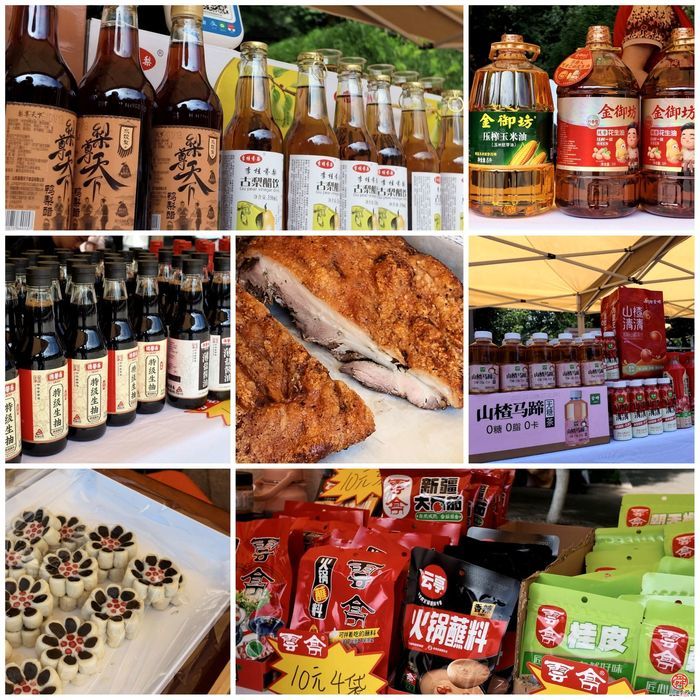 活动回顾｜泉水人家市集首进舜园社区！熟食香、瓜果甜，居民下楼就开逛