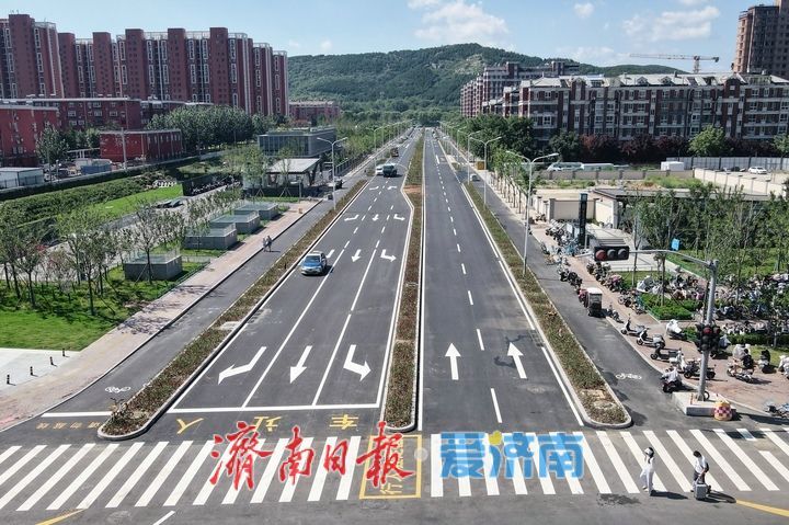 腊山河西路南延全面放开通行