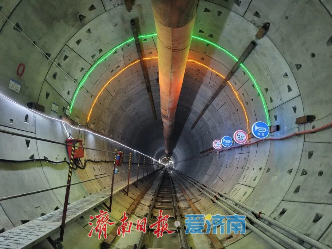 济南轨道交通7号线黄河北盾构施工完成