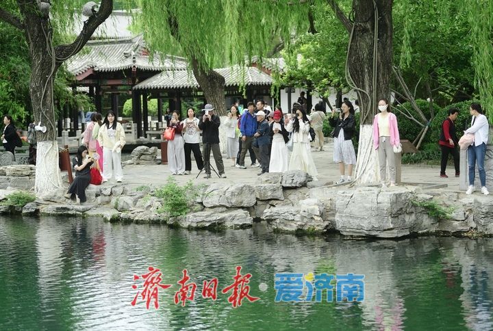 一年四季 泉在济南丨初夏凉爽天，寻幽龙潭畔