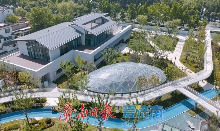 项目强省会｜济南槐苑文化体育公园项目地上公园计划上半年对外开放