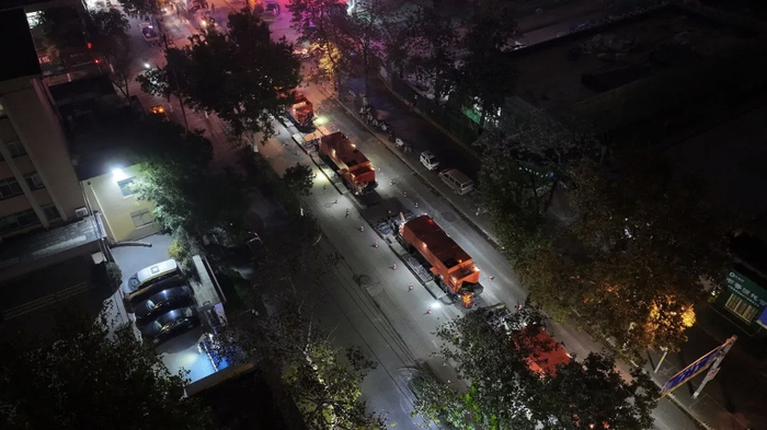 项目强省会｜济南山大路道路整修工程完工，市民出行环境更便捷