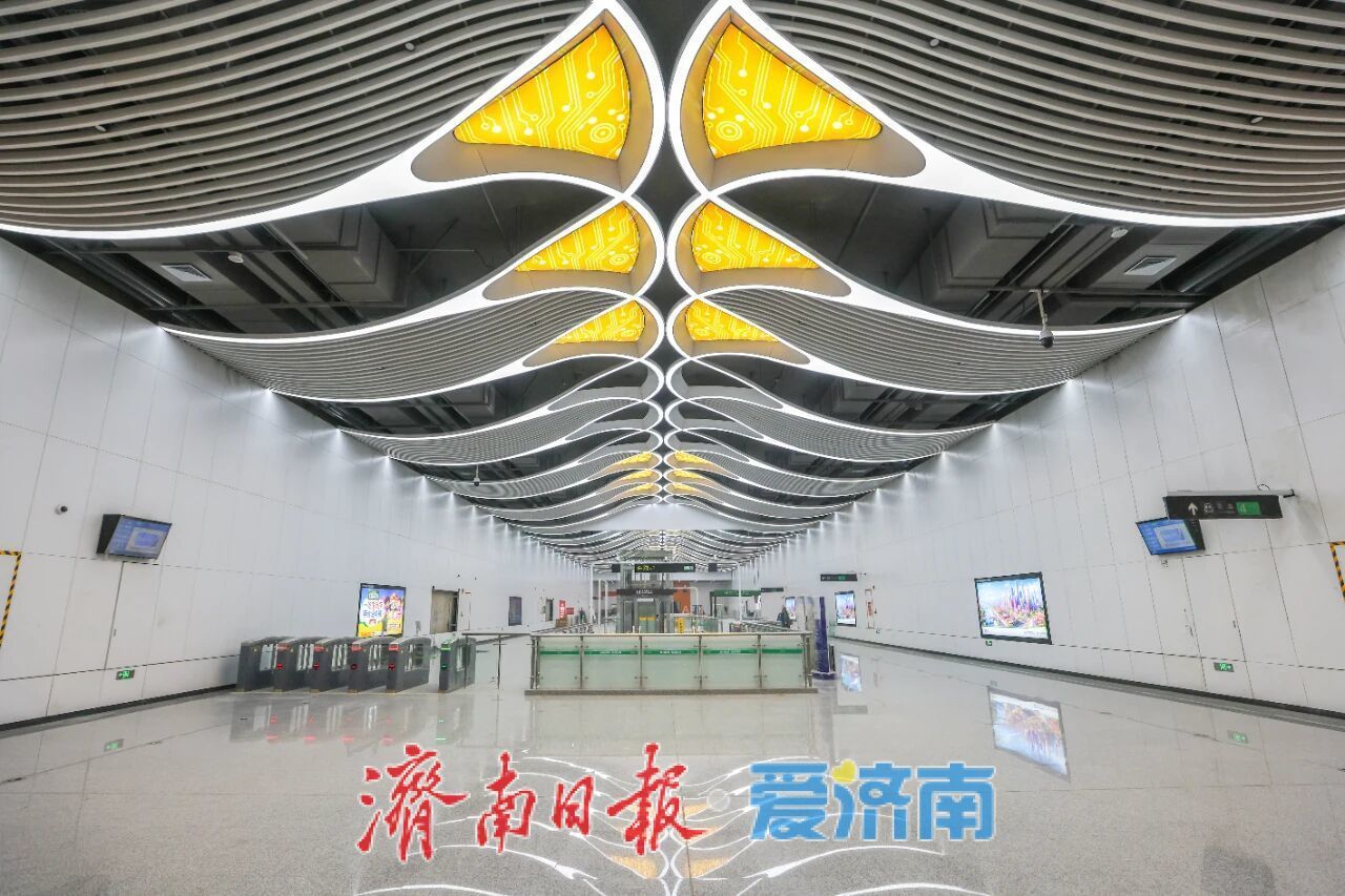 济南轨道交通4、8号线和6号线东段车站实景“上新”