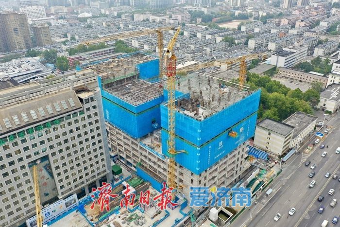 齐鲁中医药服务能力再升级 省中医院东院区综合楼建设加速
