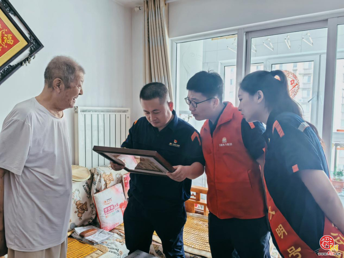 红色记忆 温暖传递 济南能源热力青年开展走访抗美援朝老兵活动