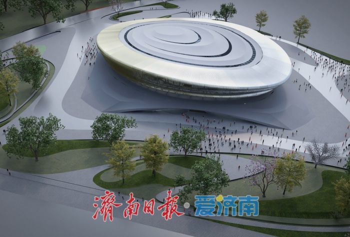 项目强省会｜济南黄河体育中心体育馆钢屋盖成功“牵手”