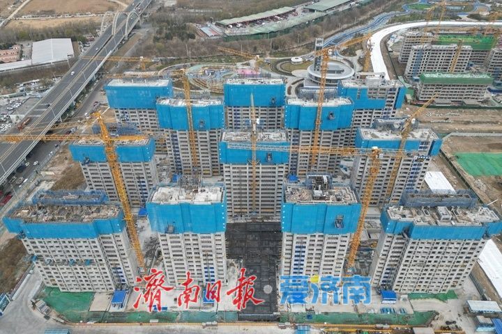 项目强省会｜丁太鲁安置房项目A-11地块全面封顶