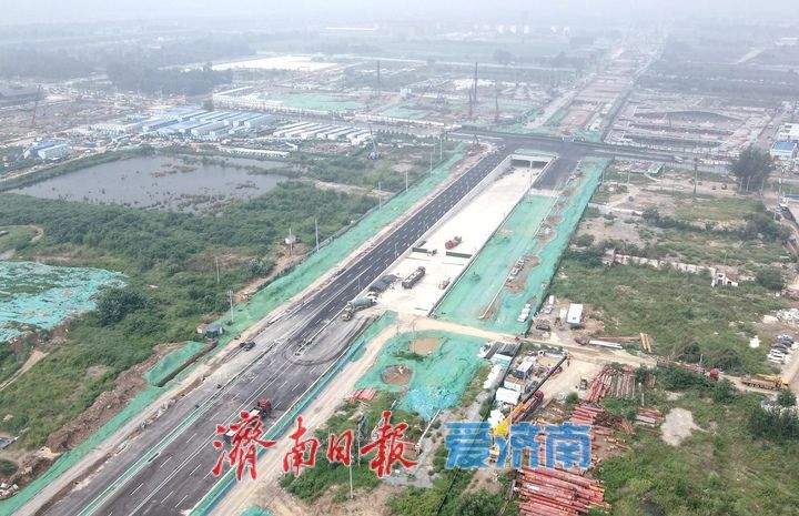 济南黄河大道二期加速推进路网建设