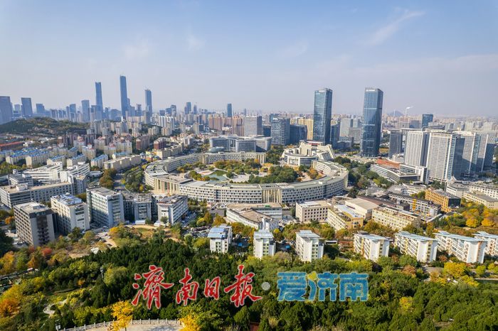 秋色入画，创新满园，济南齐鲁软件园邂逅诗意金秋