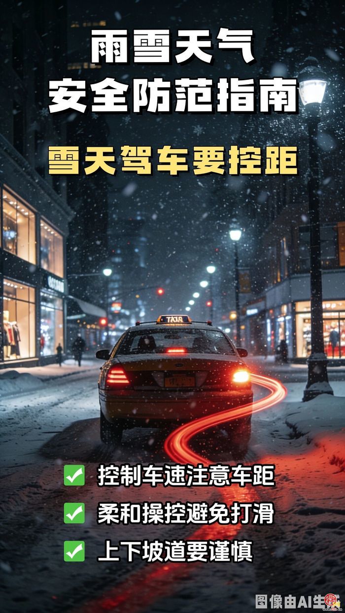 雨雪天气安全防范指南