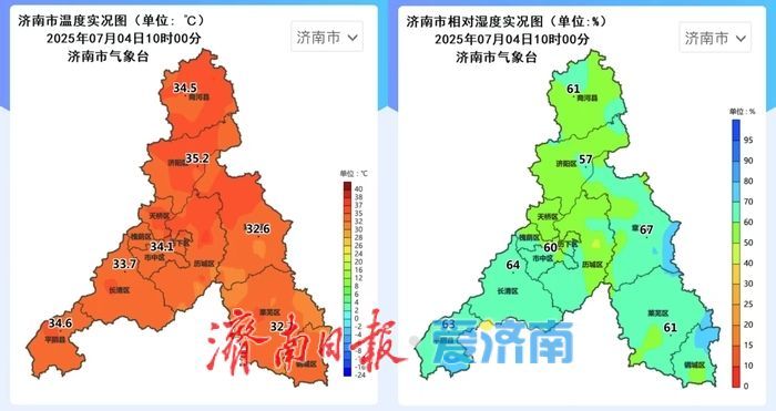 高温橙色预警！雷雨+高湿，济南继续“蒸煮模式”
