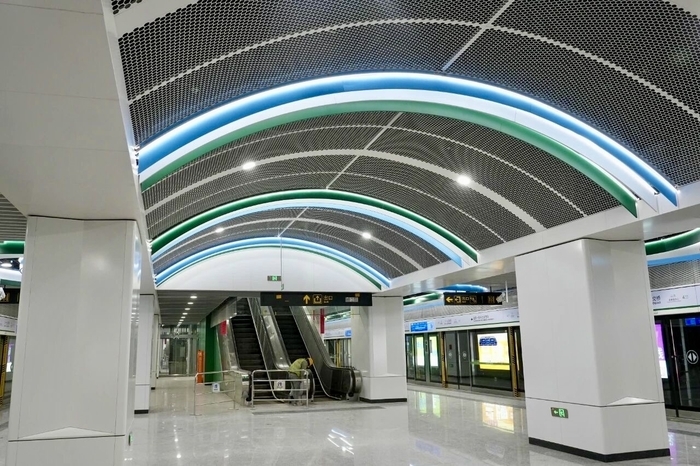 济南地铁4、8号线和6号线东段车站实景图又“上新”