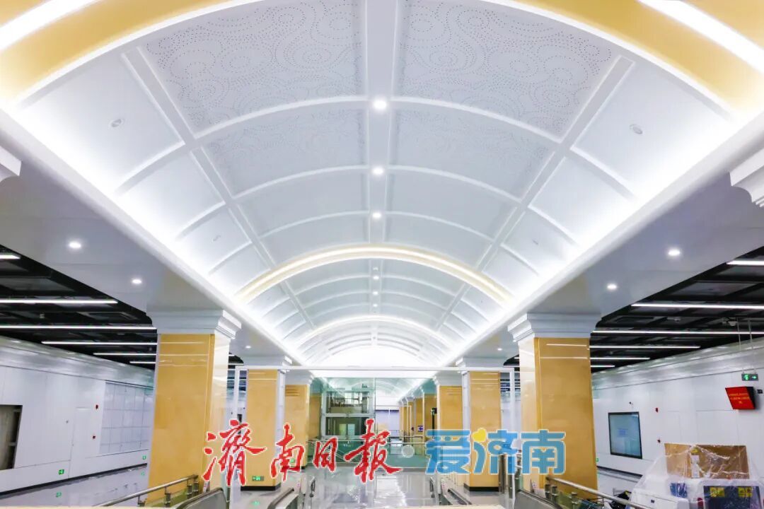 济南轨道交通6号线西段建设加快推进，站内实景抢先看啦！