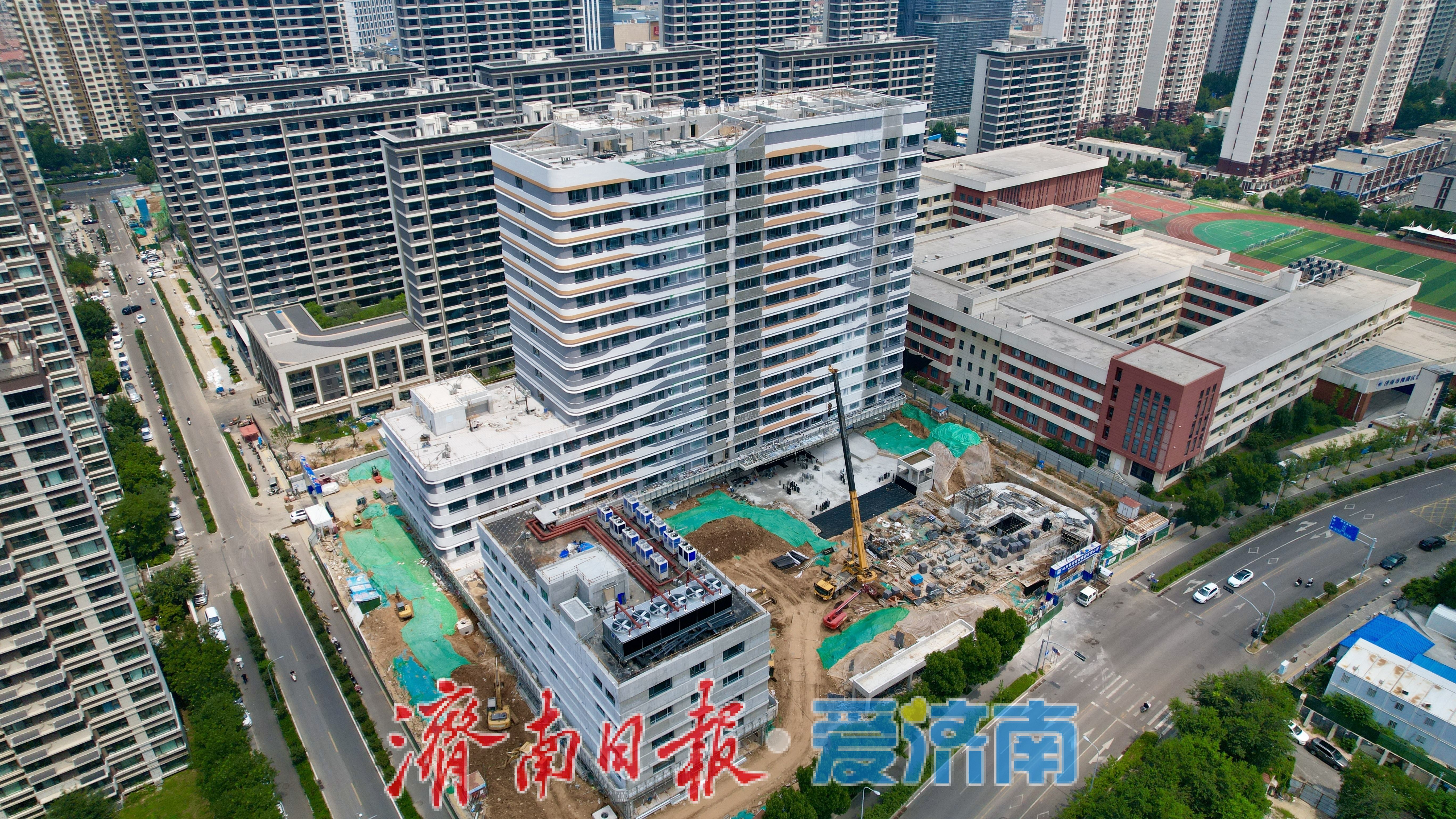 项目强省会｜建设提速提质 筑牢民生底线 济南市社会福利院迁建项目按下建设“快进键”