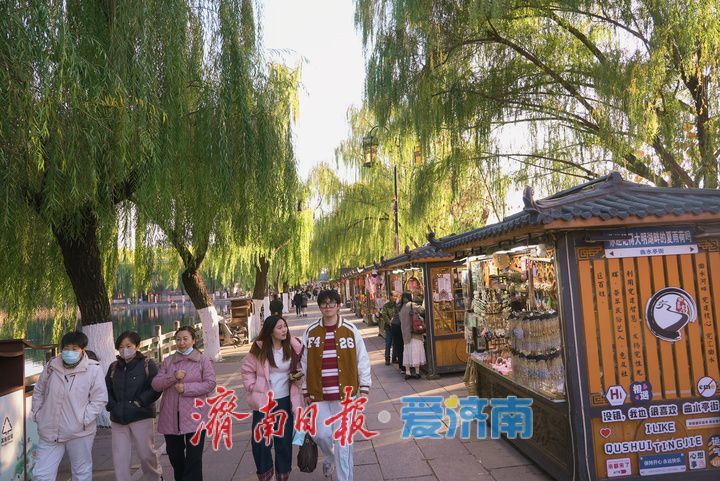 一年四季 泉在济南｜初冬百花洲 古韵惹人醉