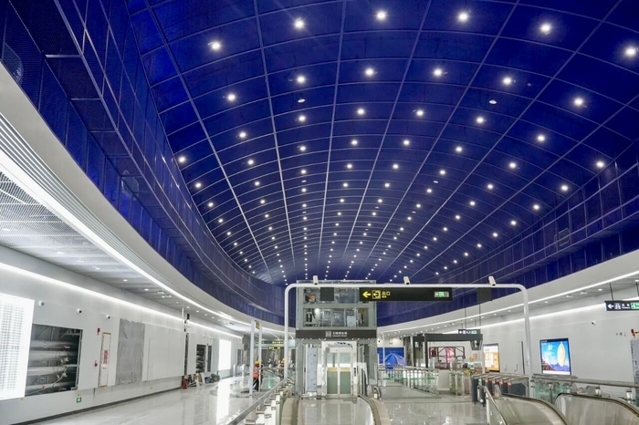 济南地铁4、8号线和6号线东段车站实景图又“上新”