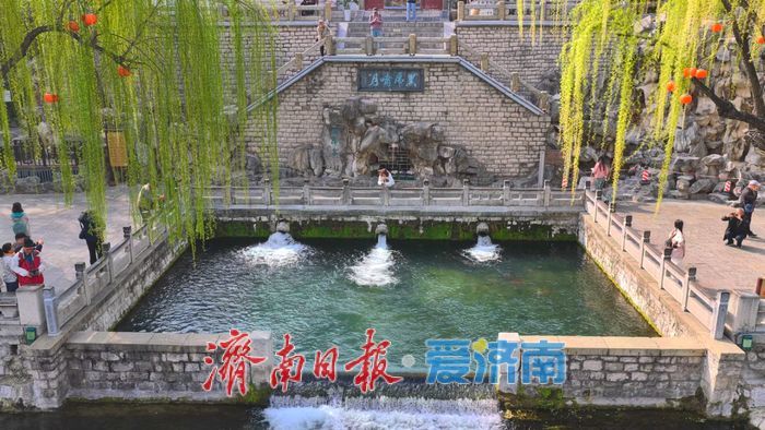 一年四季 泉在济南丨春润泉城，虎啸泉声