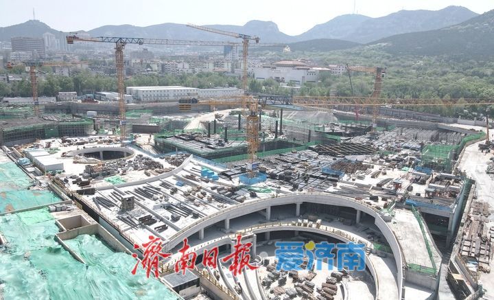 济南首个轨交地下TOD综合体主体施工，千佛山站将成城市新名片