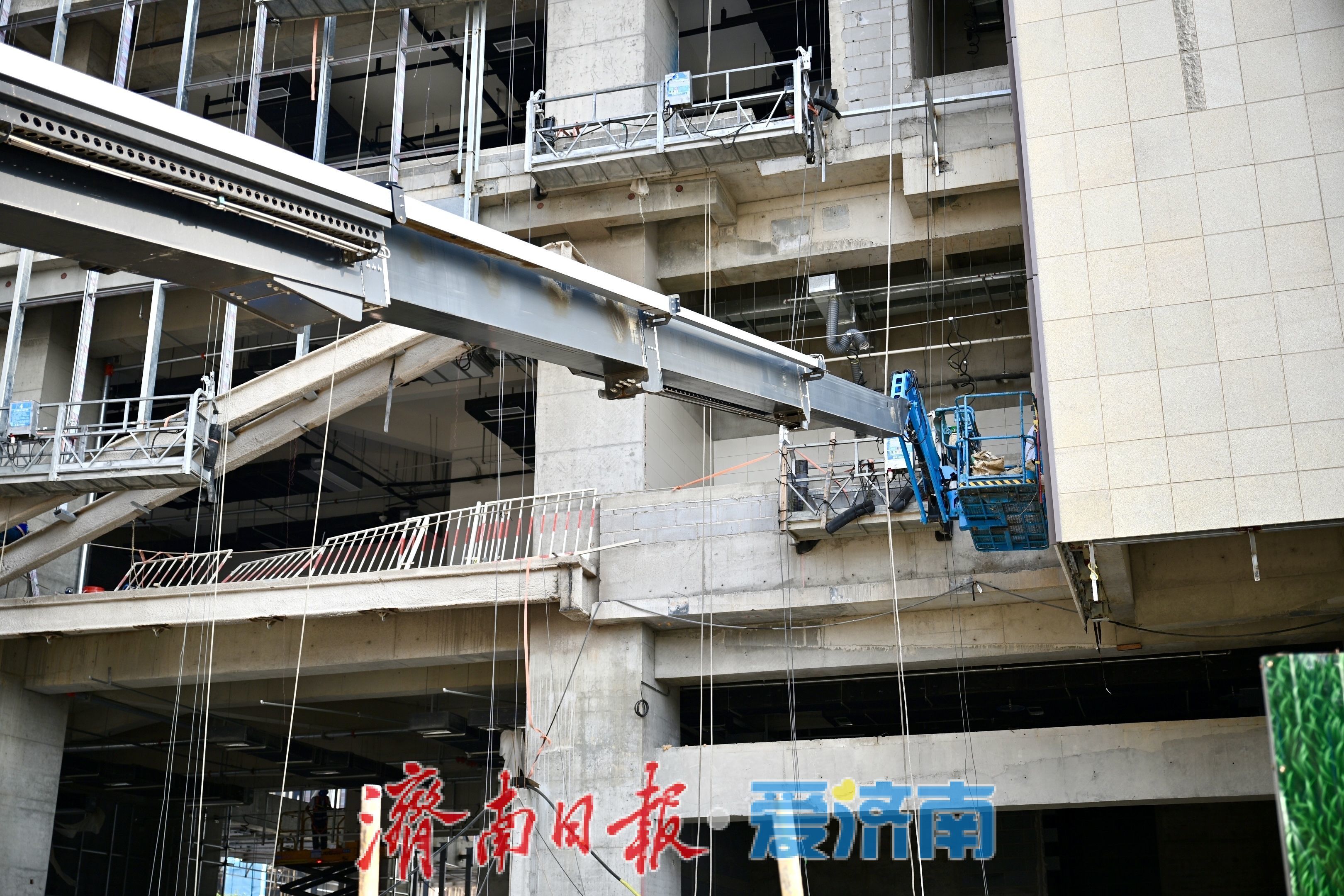 项目强省会｜济南万融云城建设全面提速 西部城区新地标加速崛起