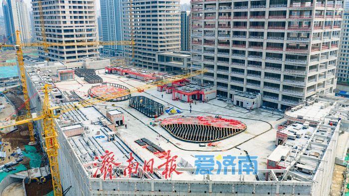 项目强省会｜加速建设！济南历下银丰综合商业地块启幕东部商圈新图景